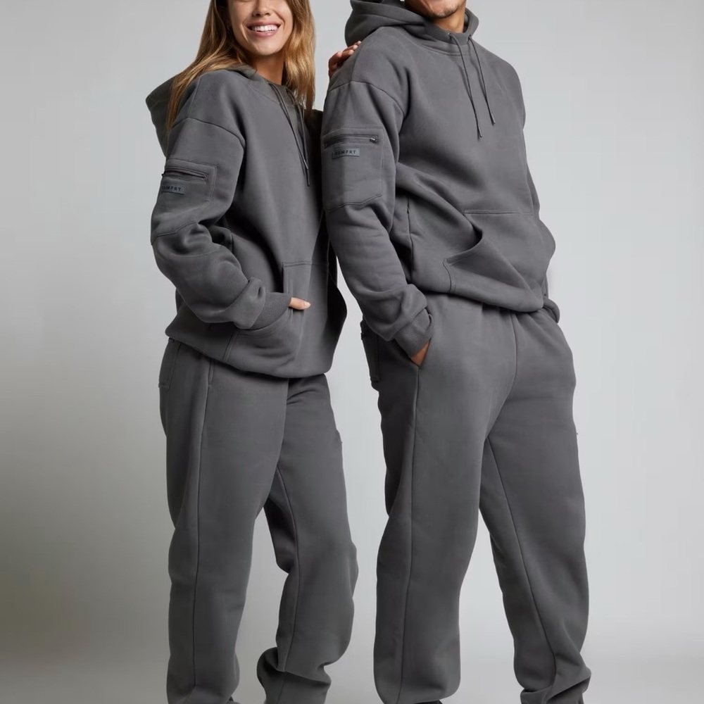 COMFRT Airplane Mode Travel Sweatpants grey - Picture 3 of 4